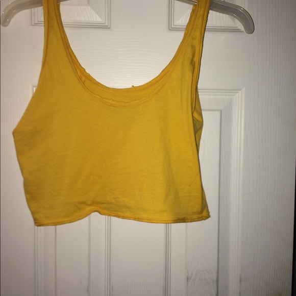 Primark yellow crop top Clearance